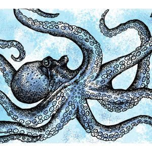 Octopus PRINT by Jessi Lee Huey